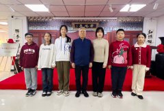 沂蒙山区六名少年组团来北京砚台文化博物馆参观受